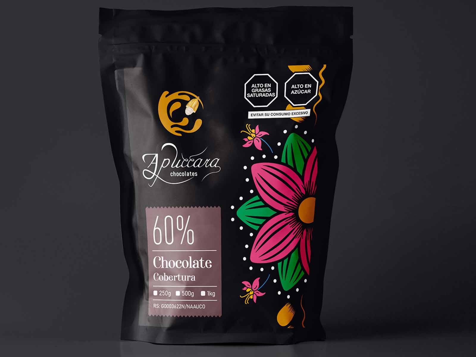 chocolate al 50% con panela